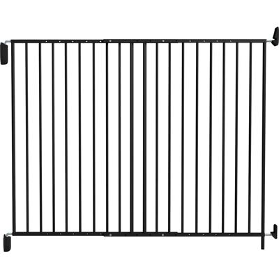 Barrière métallique pour animaux NORDLINGER Kenny - Ajustable 87-153cm - 105cm de haut - Publicité Barrière métallique pour animaux NORDLINGER Kenny - Ajustable 87-153cm - 105cm de haut - Publicité