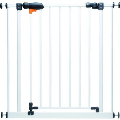 Nidalys Barandilla Seguridad Bebé - Metal Blanco, 73-81cm + Extensiones Nidalys Barandilla Seguridad Bebé - Metal Blanco, 73-81cm + Extensiones