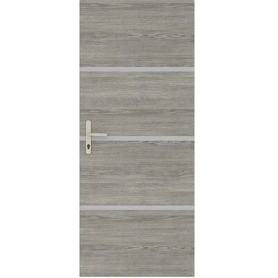 NORDLINGER PRO Deurrenovatiekit - 4 Fineerplaten 85x50cm & 3 Aluminium Profielen 85x2cm - Greige Eik NORDLINGER PRO Deurrenovatiekit - 4 Fineerplaten 85x50cm & 3 Aluminium Profielen 85x2cm - Greige Eik