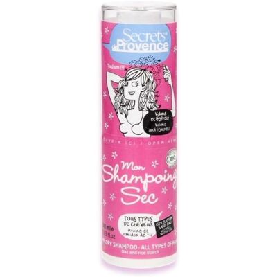 Secrets De Provence Shampoo Sec - 38ml - Publicité Secrets De Provence Shampoo Sec - 38ml - Publicité