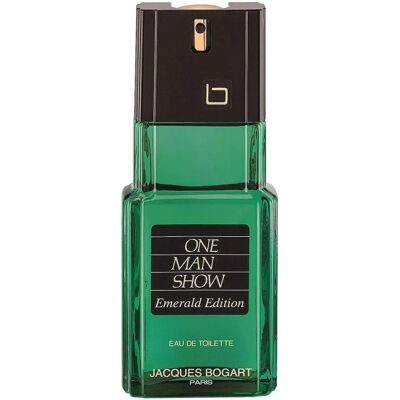 Bogart One Man Show Eau de Toilette - (100ml) Édition Émeraude - Publicité Bogart One Man Show Eau de Toilette - (100ml) Édition Émeraude - Publicité