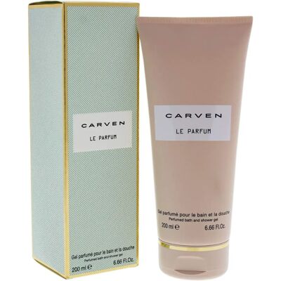 Carven Le Parfum - Gel douche et bain floral - Publicité Carven Le Parfum - Gel douche et bain floral - Publicité
