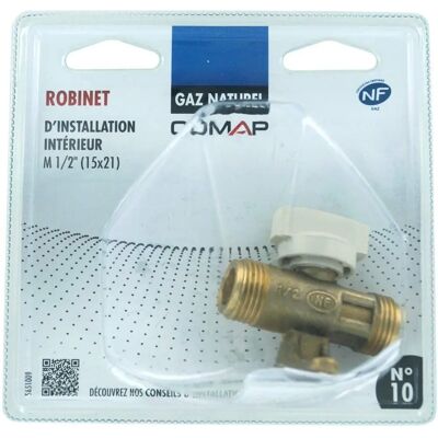 Raccord mâle double Comap 15/21 mm - Robinet Raccord mâle double Comap 15/21 mm - Robinet