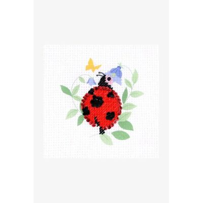 Zestaw do haftowania DMC dla dzieci - Coccinelle - 8+ - Zestaw do haftowania Zestaw do haftowania DMC dla dzieci - Coccinelle - 8+ - Zestaw do haftowania