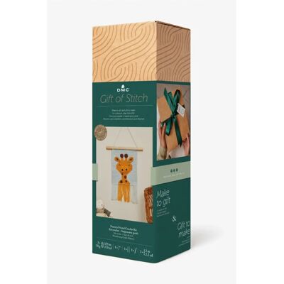 DMC Geschenk des Stickens Giraffe Häkelset - Baby Wandbehang DMC Geschenk des Stickens Giraffe Häkelset - Baby Wandbehang