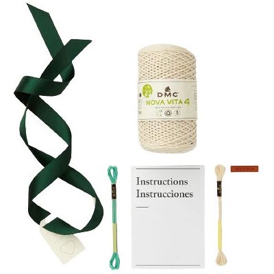 DMC MC106K Yarn - Handmade Macrame Pot Cover Kit DMC MC106K Yarn - Handmade Macrame Pot Cover Kit