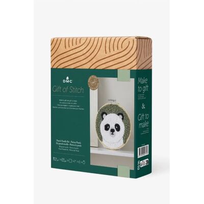 DMC Yarn - Punch Needle Set Panda - Kids Decor DMC Yarn - Punch Needle Set Panda - Kids Decor