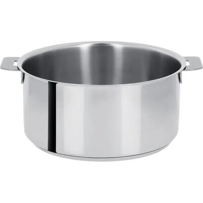 Faitout Cristel Mutine Inox 22cm - Qualité Française - Publicité Faitout Cristel Mutine Inox 22cm - Qualité Française - Publicité