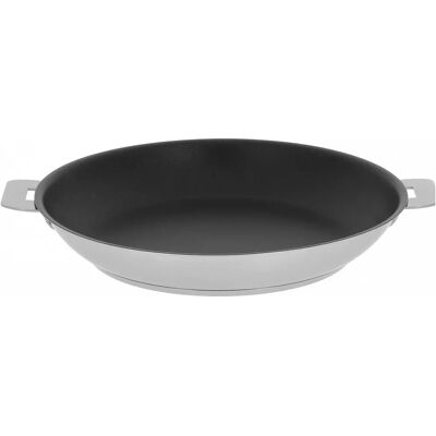 Cristel P24QLE Poêle - Polyvalente, 24cm, Gris - Publicité Cristel P24QLE Poêle - Polyvalente, 24cm, Gris - Publicité
