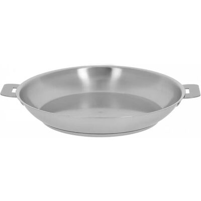 Cristel P28QL Poêle en Inox - Poêle à Frire - Publicité Cristel P28QL Poêle en Inox - Poêle à Frire - Publicité