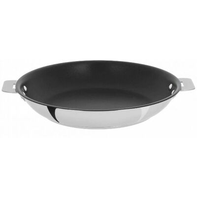Cristel P28QMPE Poêle polyvalente - 28cm - Acier inoxydable - Publicité Cristel P28QMPE Poêle polyvalente - 28cm - Acier inoxydable - Publicité