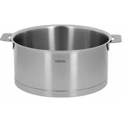 Cocotte Cristel C12QL - 12cm Acier inoxydable - Publicité Cocotte Cristel C12QL - 12cm Acier inoxydable - Publicité