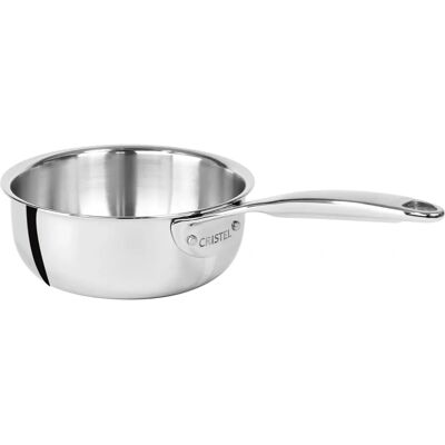Cristel Casserole en Inox 20cm - Induction - Publicité Cristel Casserole en Inox 20cm - Induction - Publicité