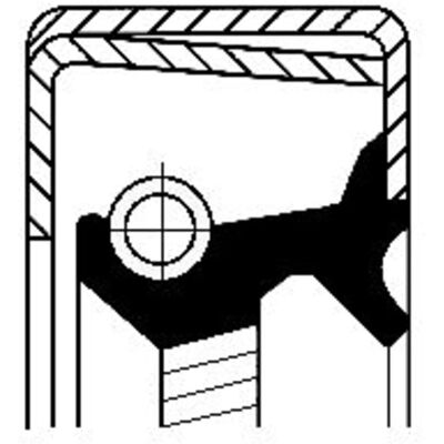 Corteco Shaft Seal - Automatic Transmission Corteco Shaft Seal - Automatic Transmission