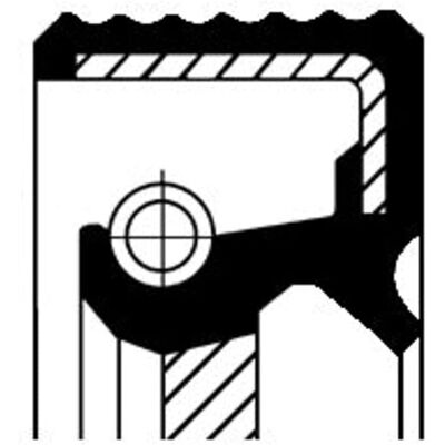 CORTECO 01025576B Växellådsgummi - Gearbox Seal CORTECO 01025576B Växellådsgummi - Gearbox Seal