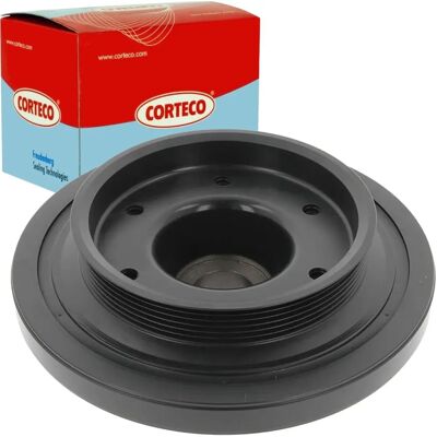 Corteco DP1203 Riemenscheibe - 5 Ribber, 217mm, Montasjeguide Corteco DP1203 Riemenscheibe - 5 Ribber, 217mm, Montasjeguide
