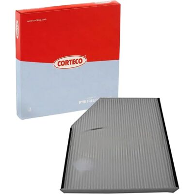 CORTECO Luftfilter - 80001782 - Passer for kjøretøy med/uten klimaanlegg CORTECO Luftfilter - 80001782 - Passer for kjøretøy med/uten klimaanlegg