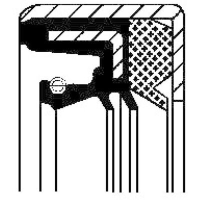 Corteco Model 19036713B Shaft Seal - Automatic Transmission Corteco Model 19036713B Shaft Seal - Automatic Transmission