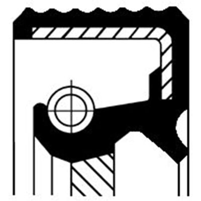 Corteco Axeltätning - Manuell Växellåda - 21,5mm Inre, 48mm Yttre Corteco Axeltätning - Manuell Växellåda - 21,5mm Inre, 48mm Yttre