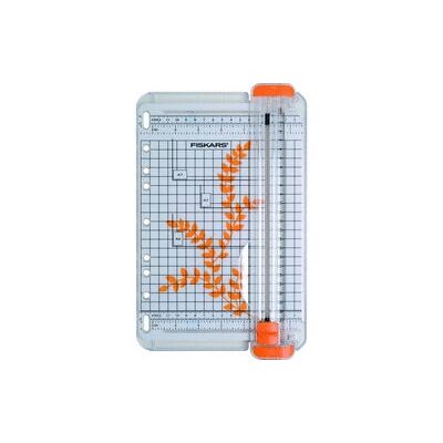 Massicot portable Fiskars 22 cm avec guide - A5 Massicot portable Fiskars 22 cm avec guide - A5
