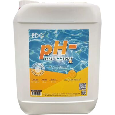 Aqualux - EDG-107383 - riduttore pH - 5 L - prodotto piscina Aqualux - EDG-107383 - riduttore pH - 5 L - prodotto piscina