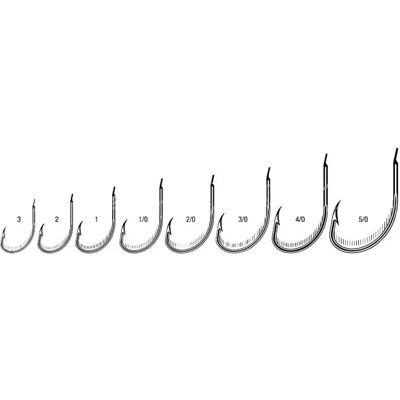 Vmc Wide Gap Longline Hook - Durable Barbed Fish Hook Vmc Wide Gap Longline Hook - Durable Barbed Fish Hook