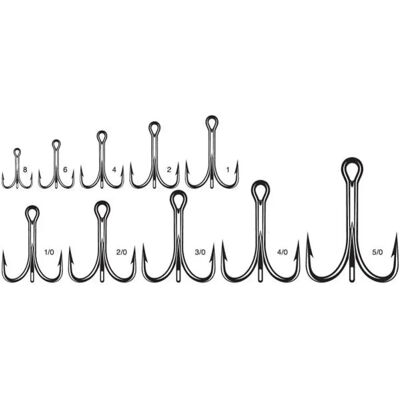VMC 9626 Hi Carbon Treble Hook - Fishing Hook VMC 9626 Hi Carbon Treble Hook - Fishing Hook
