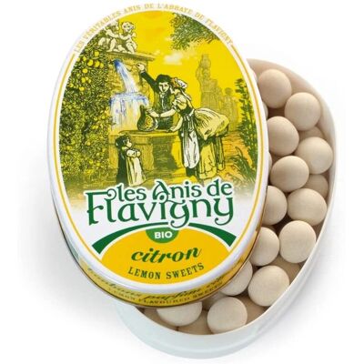 Les Anis de Flavigny Økologiske Sitron- Drop Les Anis de Flavigny Økologiske Sitron- Drop