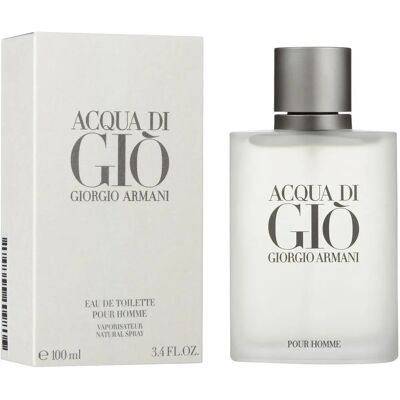 Giorgio Armani Acqua di Gio 3.4oz Eau de Toilette Men - Fresh, Masculine Fragrance - 3.4 oz Giorgio Armani Acqua di Gio 3.4oz Eau de Toilette Men - Fresh, Masculine Fragrance - 3.4 oz