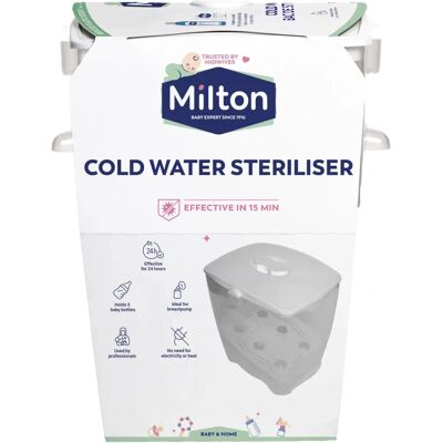 Milton Vit Kallvatten Steriliserare - 15 min Milton Vit Kallvatten Steriliserare - 15 min