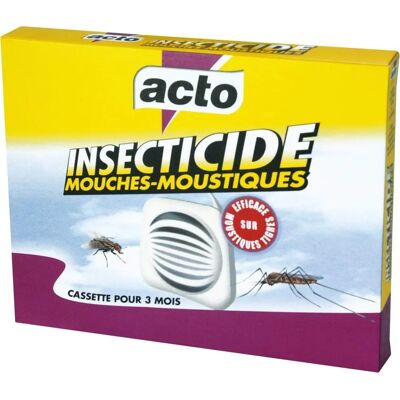Cassette insecticide ACTO G.M. - Insecticide - Publicité Cassette insecticide ACTO G.M. - Insecticide - Publicité