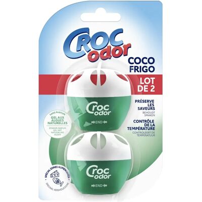 Croc Twin Pack - Koelkast Geurverwijderaar Croc Twin Pack - Koelkast Geurverwijderaar