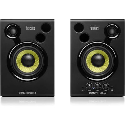 Hercules DJMonitor 42 Black - Enceintes de studio - Noir Hercules DJMonitor 42 Black - Enceintes de studio - Noir