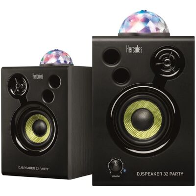 Hercules DJ Speaker 32 Party - DJ, 2-Way, 30W, Black Hercules DJ Speaker 32 Party - DJ, 2-Way, 30W, Black