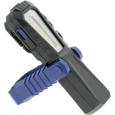 WILMART Linterna LED recargable - Luz de trabajo portátil multifunción WILMART Linterna LED recargable - Luz de trabajo portátil multifunción