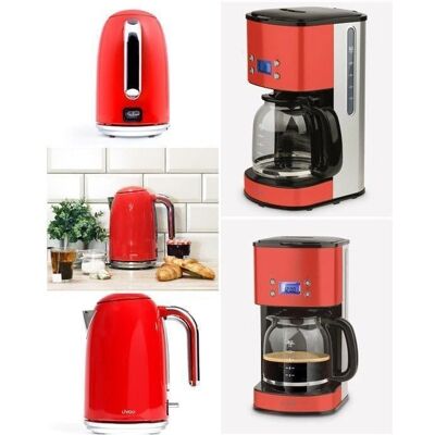 Techwood Bouilloire Électrique & Cafetière - Appareil de Cuisine - Publicité Techwood Bouilloire Électrique & Cafetière - Appareil de Cuisine - Publicité