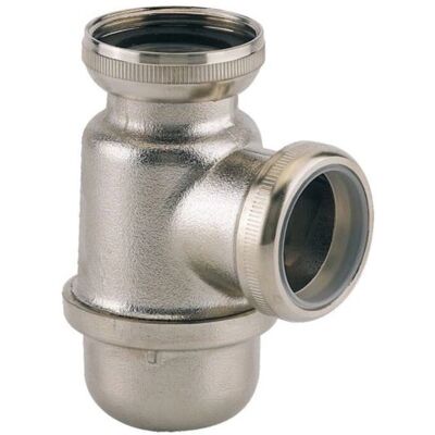 Valentin Messing-Siphon 32mm - Mattnickel - Waschbecken Valentin Messing-Siphon 32mm - Mattnickel - Waschbecken