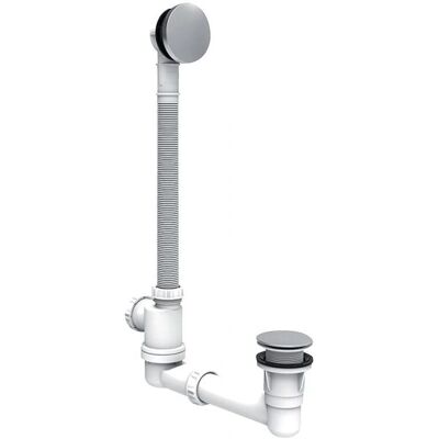 VALENTIN Drain de baignoire - Pediclic, Chrome, 50mm Joint d'eau VALENTIN Drain de baignoire - Pediclic, Chrome, 50mm Joint d'eau