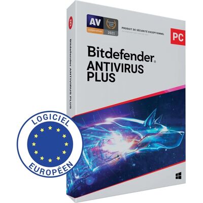 Bitdefender Antivirus Plus 2021 - 3 appareils - 2 ans - PC - Publicité Bitdefender Antivirus Plus 2021 - 3 appareils - 2 ans - PC - Publicité