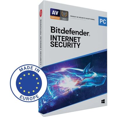 Bitdefender Internet Security 2019 - 1 An - 1 PC - Publicité Bitdefender Internet Security 2019 - 1 An - 1 PC - Publicité