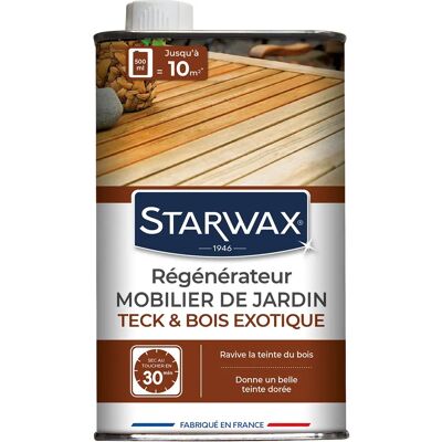 Régénérateur pour mobilier en teck et bois exotique Starwax - 500ML Régénérateur pour mobilier en teck et bois exotique Starwax - 500ML