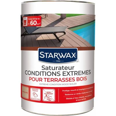 STARWAX Haute Protection Terrasse Bois - Incolore - Publicité STARWAX Haute Protection Terrasse Bois - Incolore - Publicité
