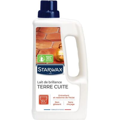 Starwax Glanzmilch für Terrakotta & Fliesen - Bodenpflege Starwax Glanzmilch für Terrakotta & Fliesen - Bodenpflege