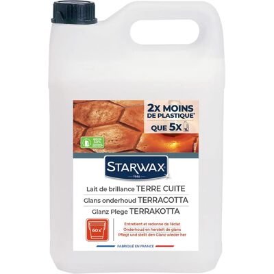 Starwax - Leche abrillantadora para suelos de baldosas 2 en 1 - Producto de cuidado de suelos Starwax - Leche abrillantadora para suelos de baldosas 2 en 1 - Producto de cuidado de suelos