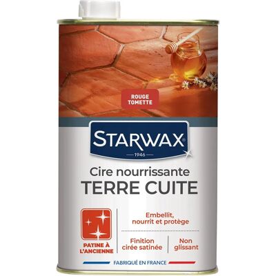 Starwax Rote Bodenwachs - Wachs für Terrakotta und Steine Starwax Rote Bodenwachs - Wachs für Terrakotta und Steine