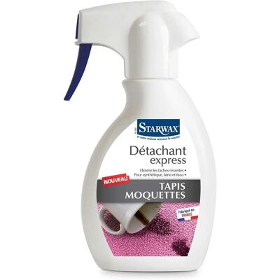 Détachant express Starwax pour tapis et tissus d'ameublement - 0,25L - Publicité Détachant express Starwax pour tapis et tissus d'ameublement - 0,25L - Publicité