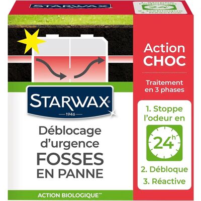 Starwax - Notfallbehandlung für Klärgruben - 0,6kg Starwax - Notfallbehandlung für Klärgruben - 0,6kg