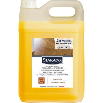 Starwax - Karbantartó fény a parkett és laminált padlókhoz - 5L Starwax - Karbantartó fény a parkett és laminált padlókhoz - 5L