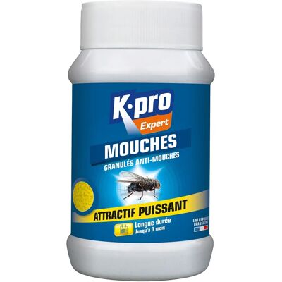 Granulés anti-mouches Kapo 300g - Insecticide - Publicité Granulés anti-mouches Kapo 300g - Insecticide - Publicité