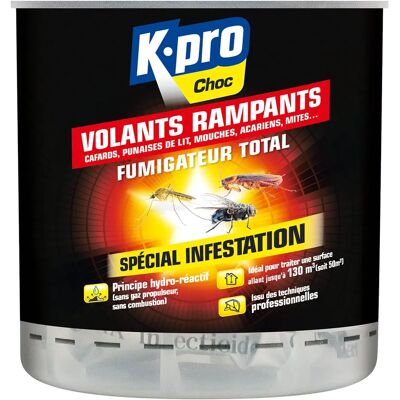 Fumigateur Total KAPO - Insectes et Pest Control - 130 m³ - Publicité Fumigateur Total KAPO - Insectes et Pest Control - 130 m³ - Publicité